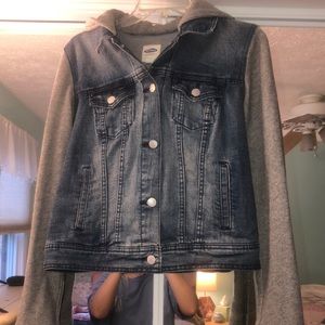 Hooded Denim Jacket